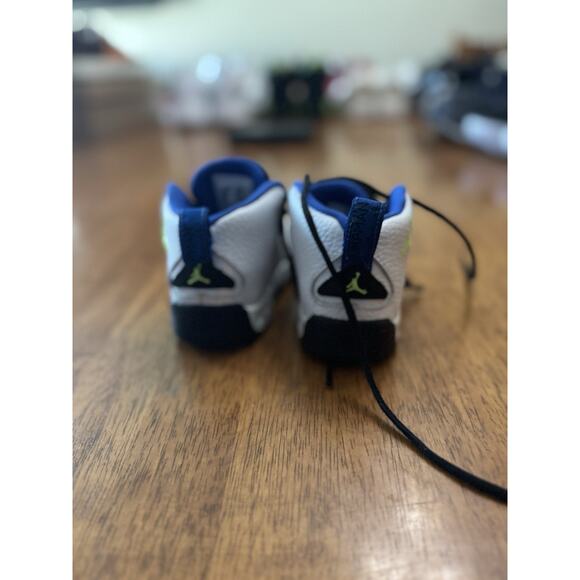 Nike Jordan Size 7C Jumpman Pro Toddler Sneakers Shoes White Blue NBS120 - Picture 4 of 5